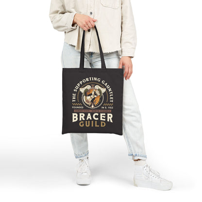 Bracers Guild Leman Crest Cotton Canvas Tote Bag