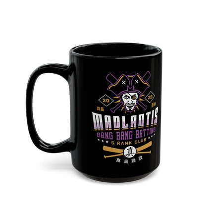 Madlantis Batting Emblem Black Mug