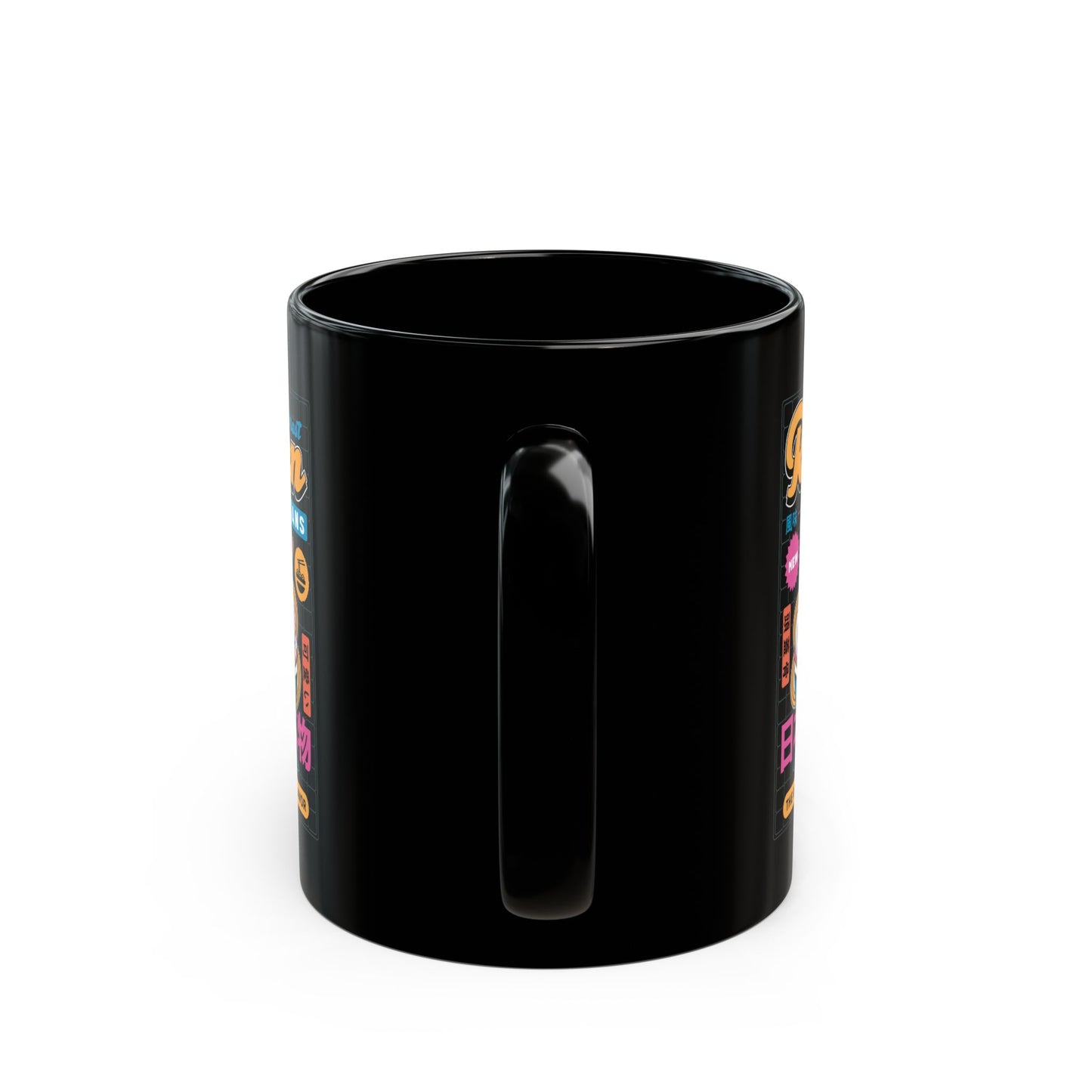 Snowdin Forest Ramen Aesthetic Black Mug