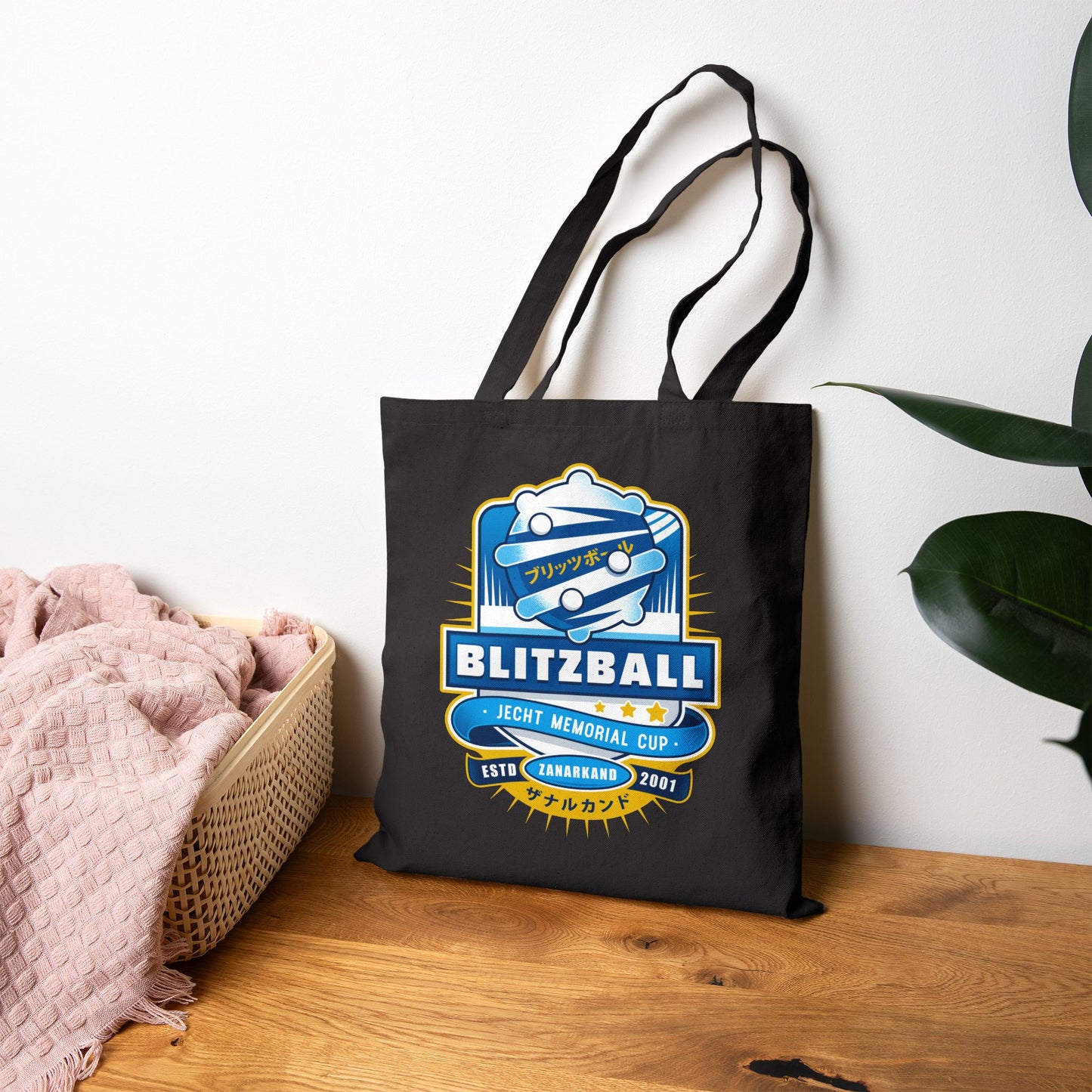 Blitzball Zanarkand Emblem Cotton Canvas Tote Bag