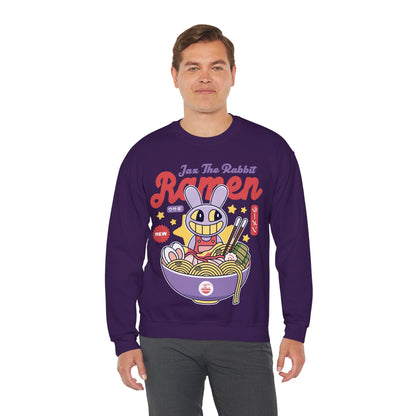 Jax Purple Rabbit Ramen Unisex Crewneck Sweatshirt