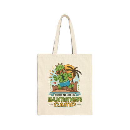 Cactuar Summer Camp Vintage Tote Bag