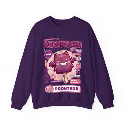 Deviruchi Ice Cream Unisex Crewneck Sweatshirt