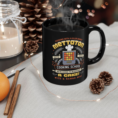 Mettaton Cooking School Crest Black Mug