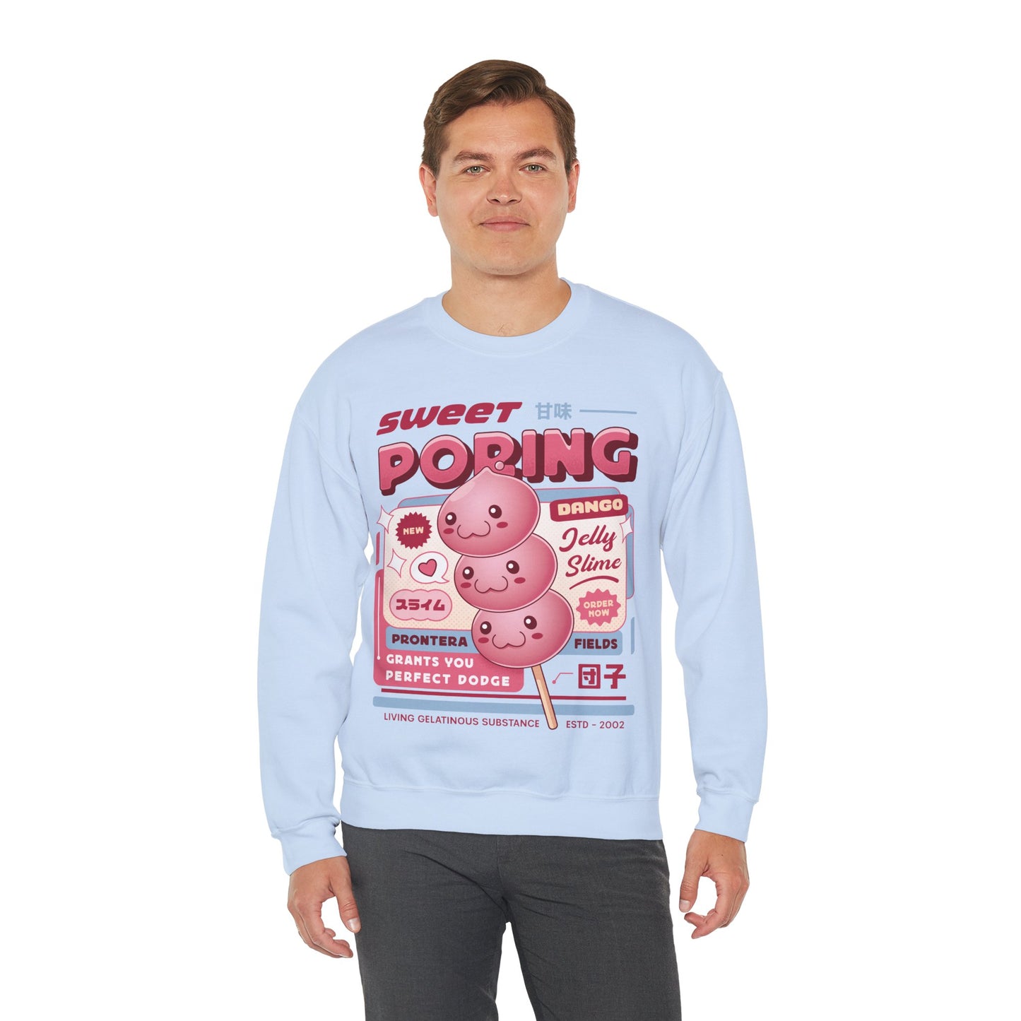 Poring Dango Unisex Crewneck Sweatshirt