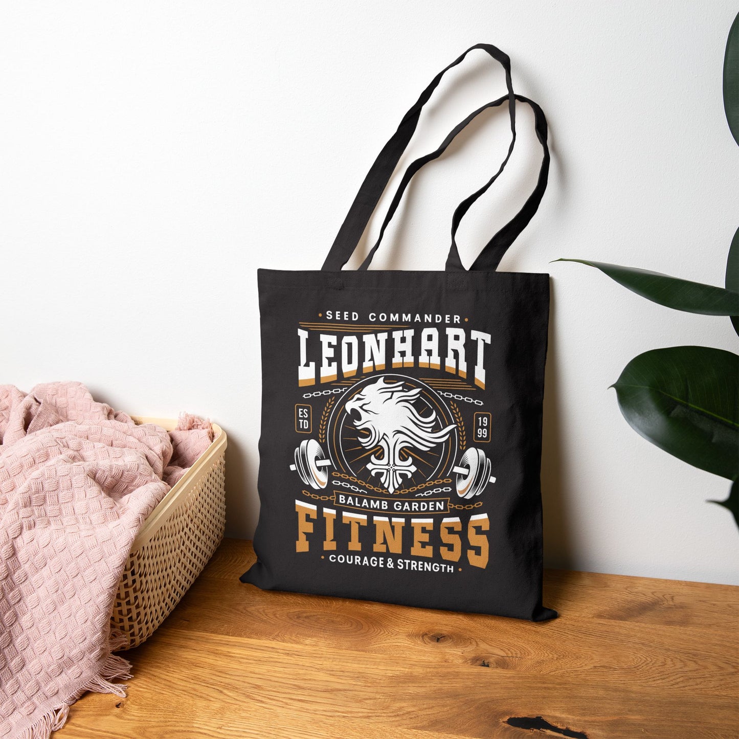 Squall Seed Fitness Emblem Tote Bag