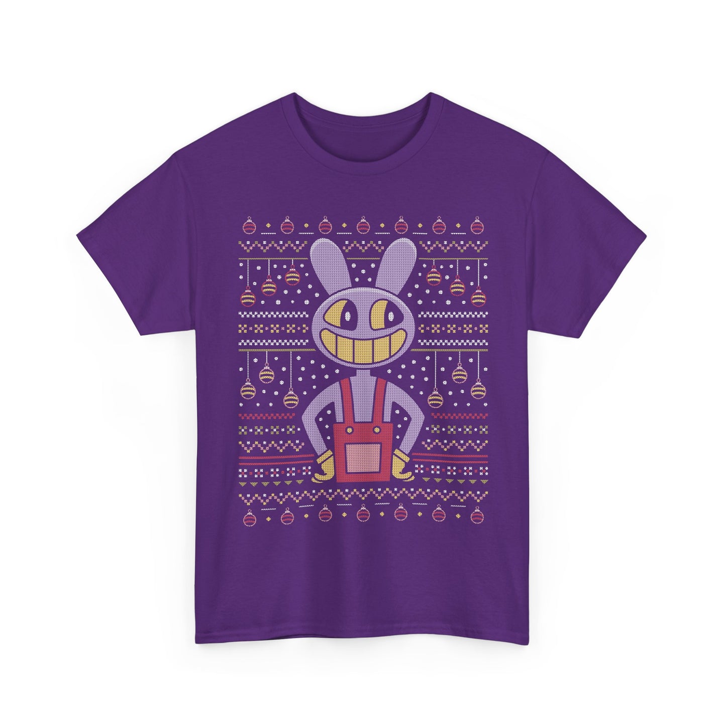 Jax Purple Rabbit Ugly Sweater Unisex T-Shirt