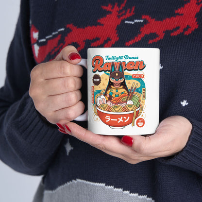 Twilight Dunes Ramen Vintage Ceramic Mug