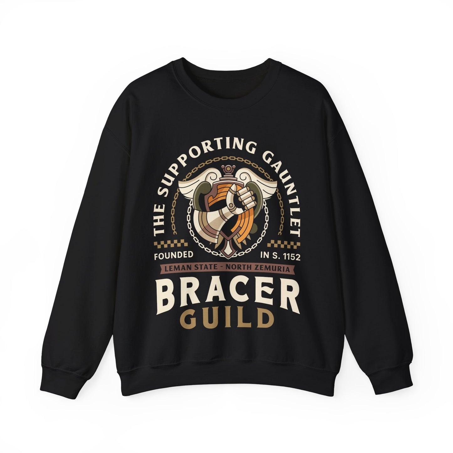 Bracers Guild Leman Crest Unisex Crewneck Sweatshirt