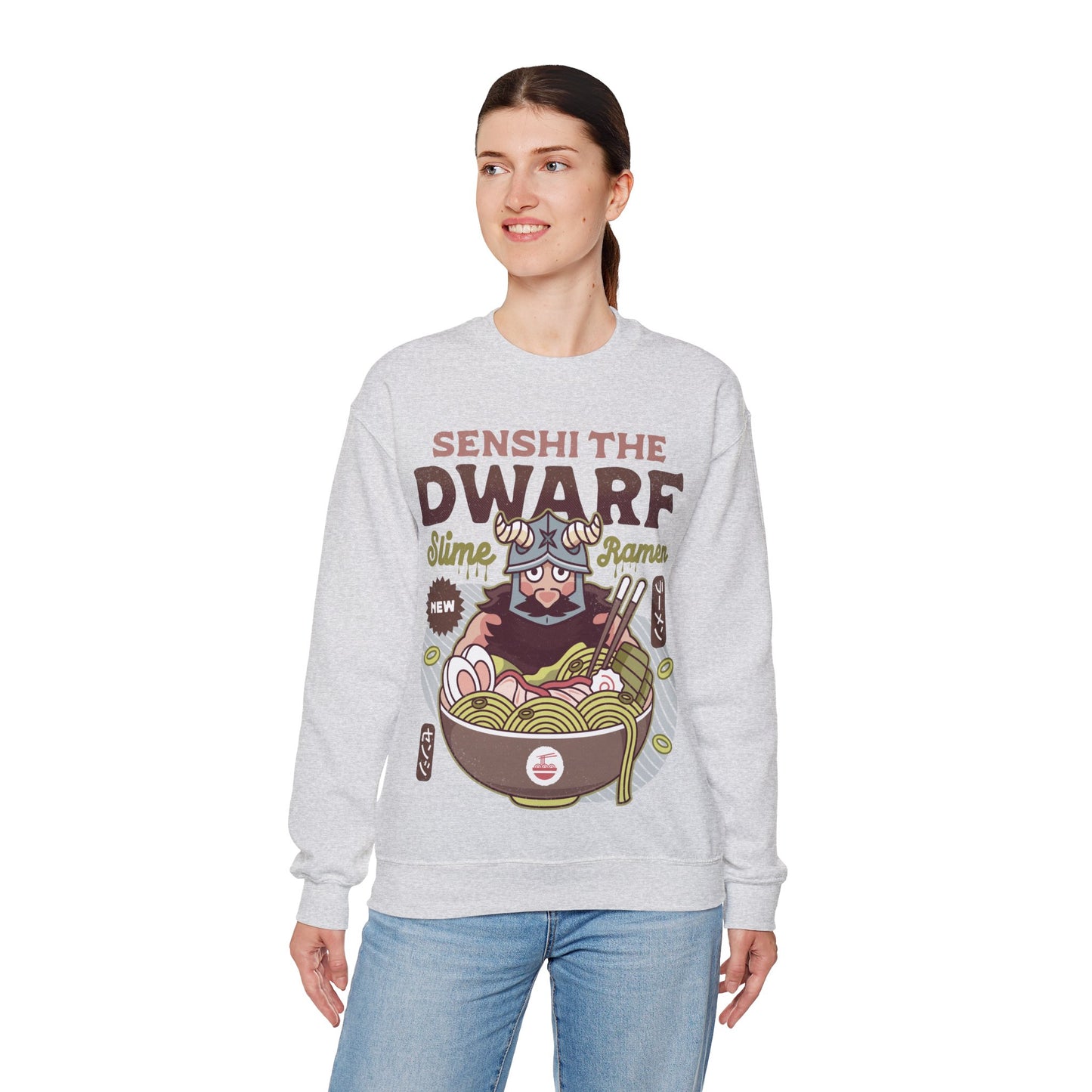 Dwarf Chef Slime Ramen Crewneck Sweatshirt