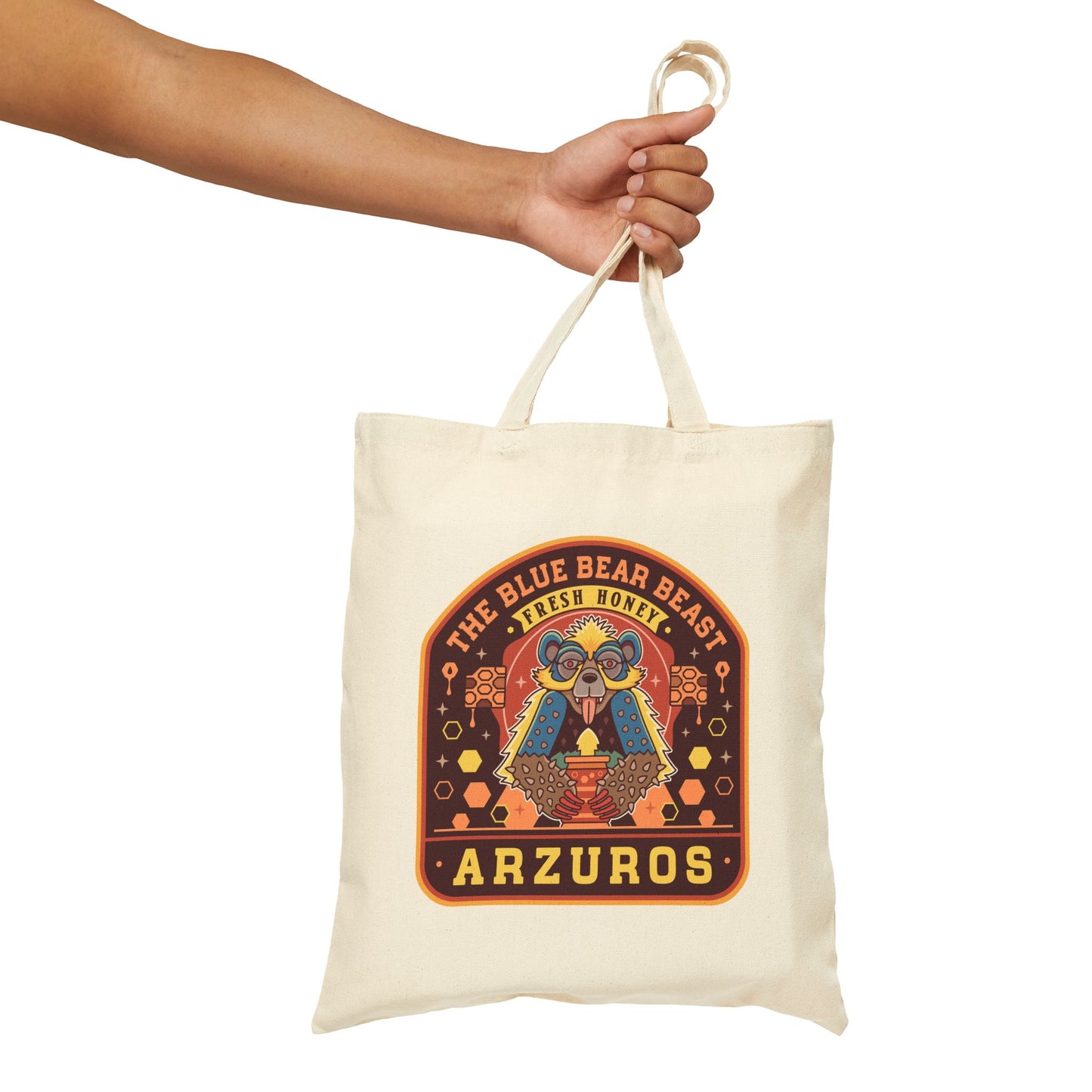 Arzuros Honey Emblem Tote Bag