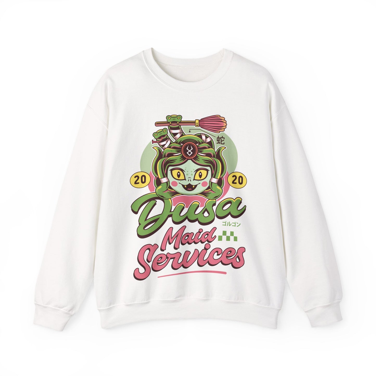 Dusa Maid Emblem Crewneck Sweatshirt