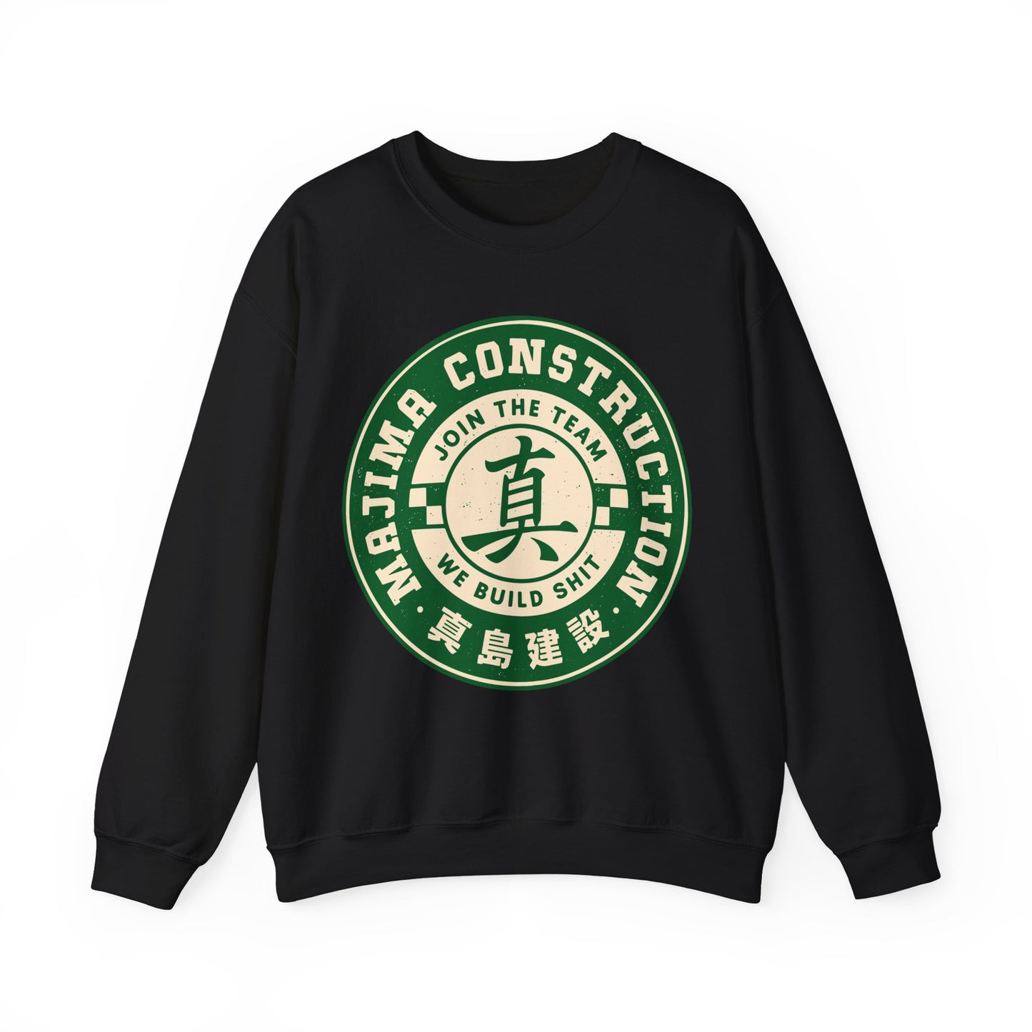Majima Construction Emblem Crewneck Sweatshirt