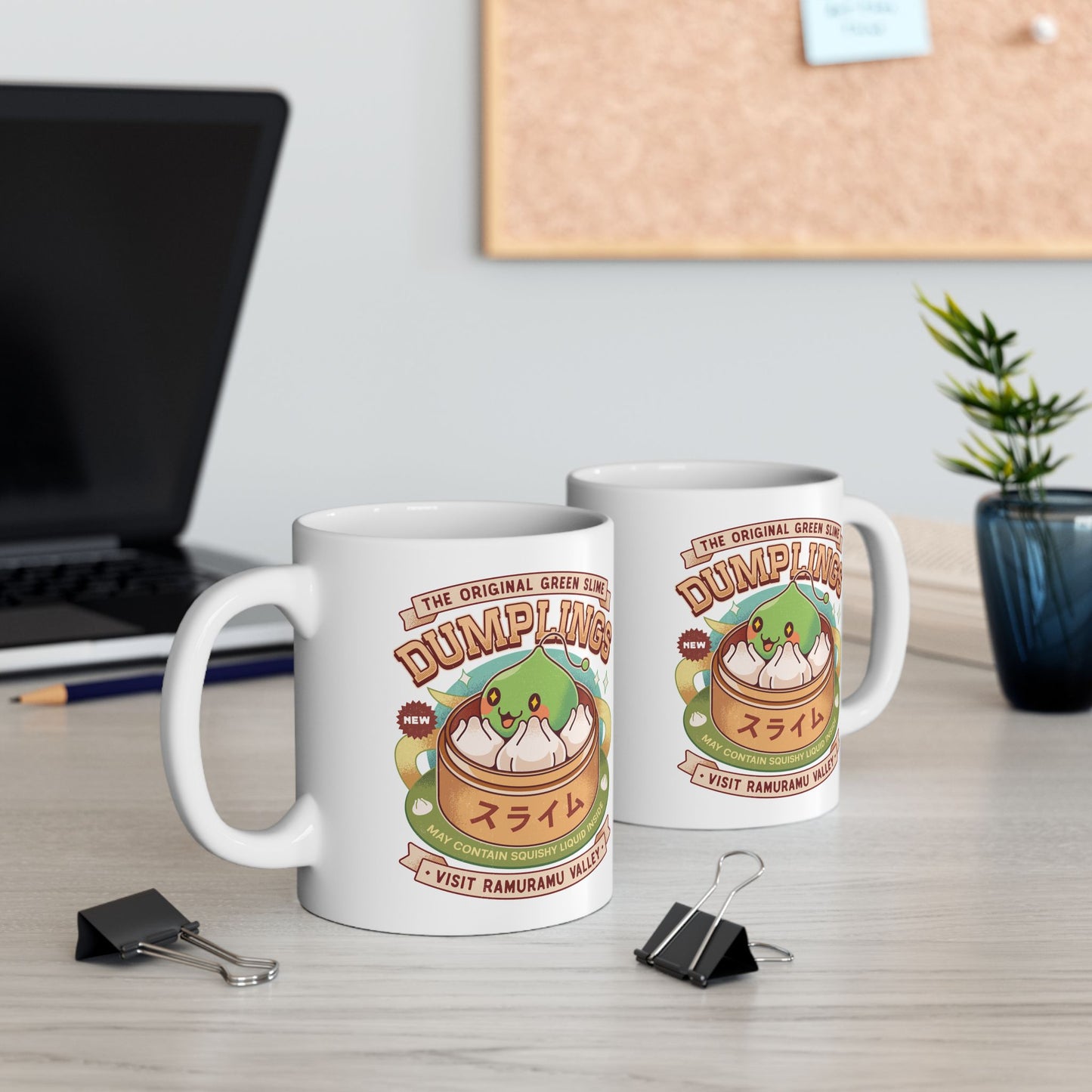 Ramuramu Valley Dumplings Vintage Ceramic Mug