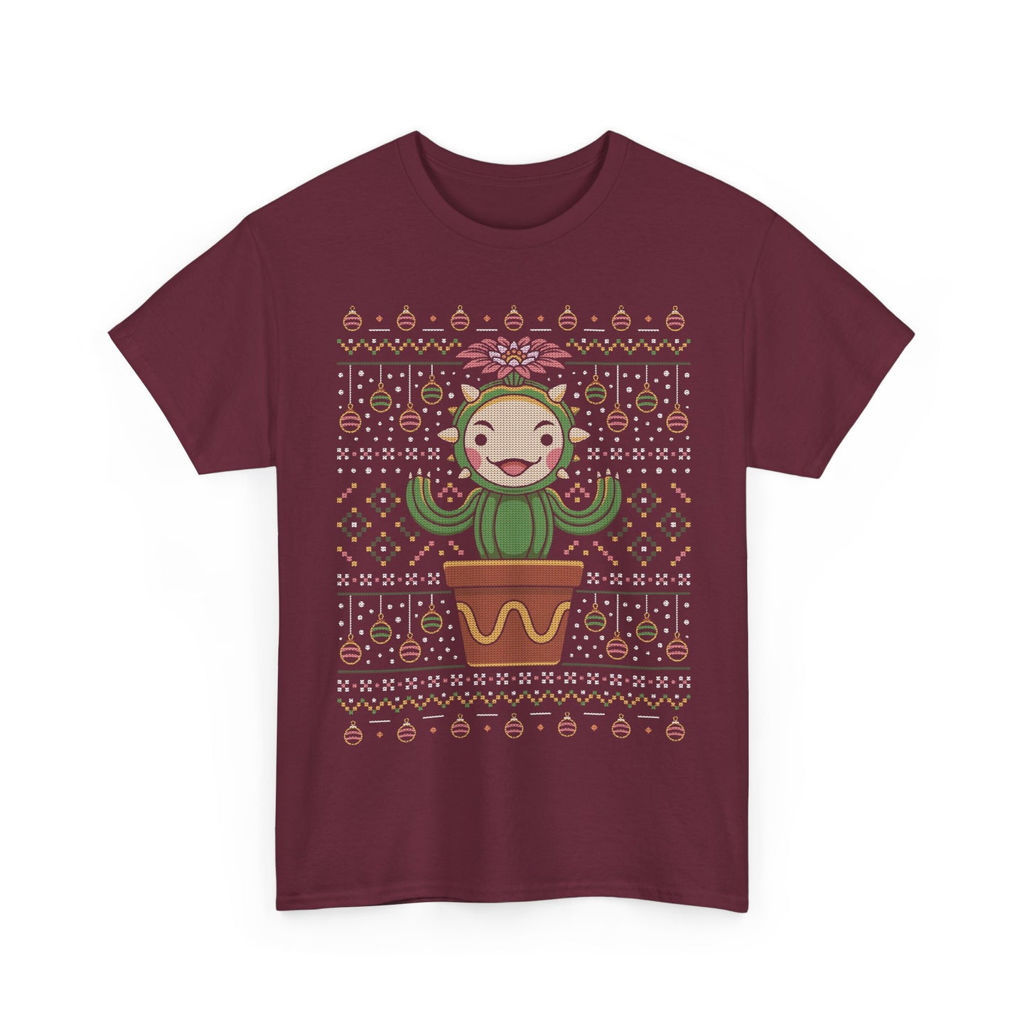 Lil Cactus Ugly Sweater Unisex T-Shirt