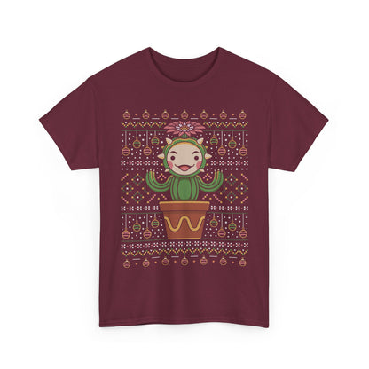 Lil Cactus Ugly Sweater Unisex T-Shirt
