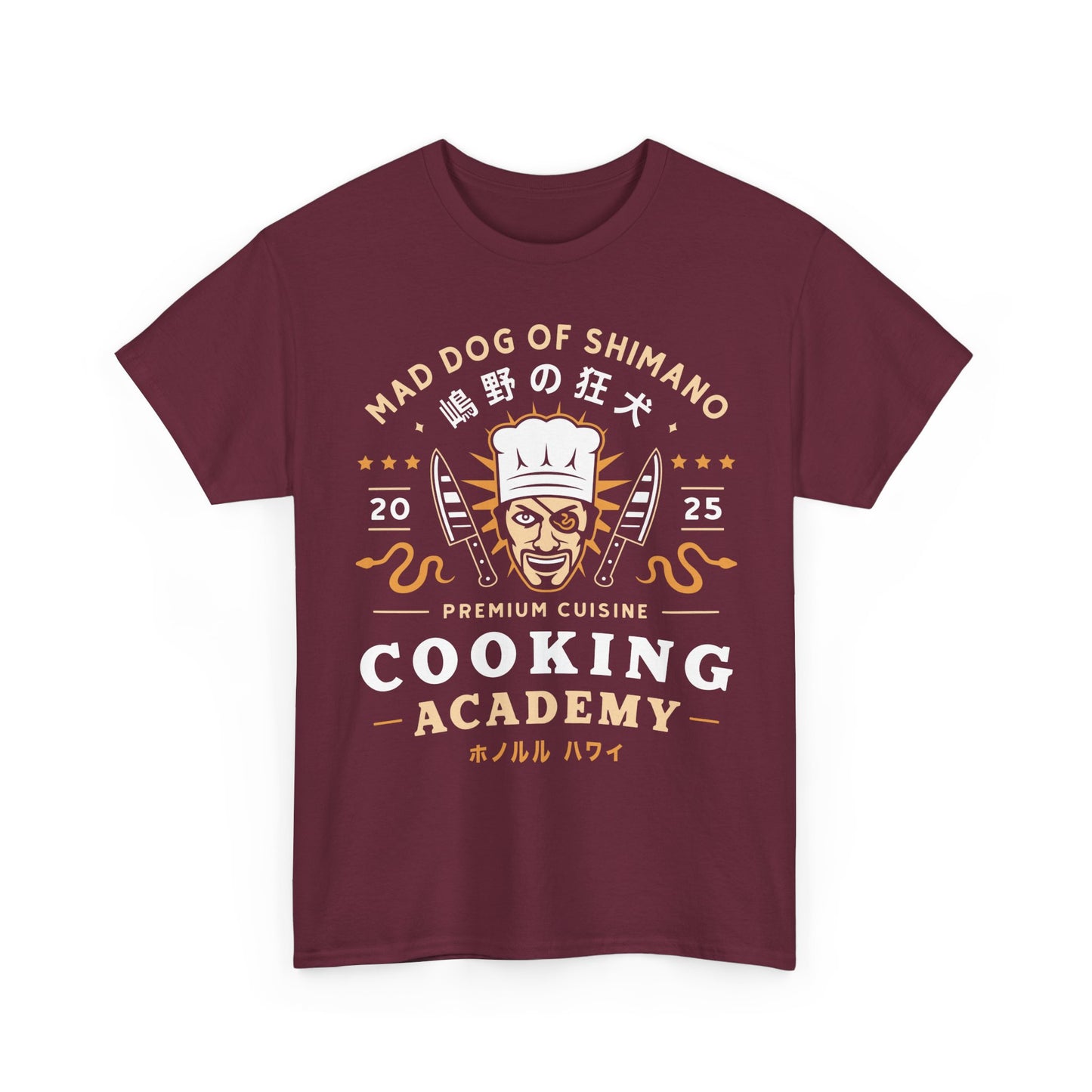 One Eyed Demon Cooking Emblem Unisex T-Shirt
