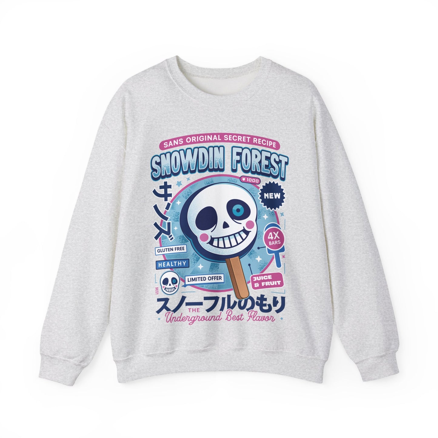Snowdin Forest Ice Cream Crewneck Sweatshirt