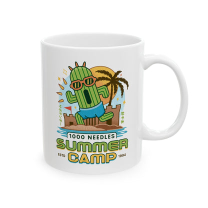 Cactuar Summer Camp Vintage Ceramic Mug