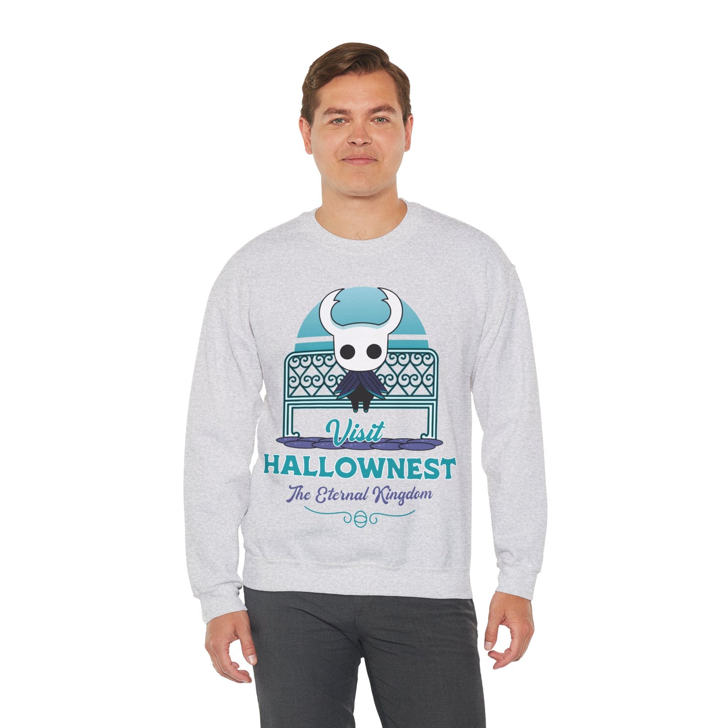Visit Hallownest Emblem Unisex Crewneck Sweatshirt
