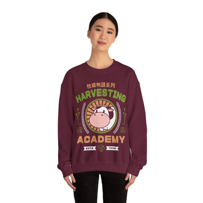 Kawaii Harvesting Academy Unisex Crewneck Sweatshirt