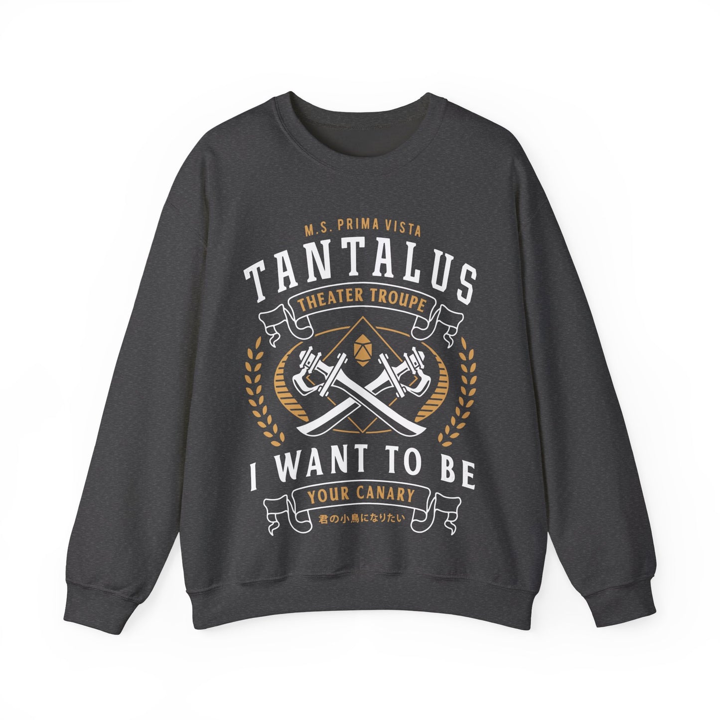 Tantalus Theater Troupe Emblem Unisex Crewneck Sweatshirt