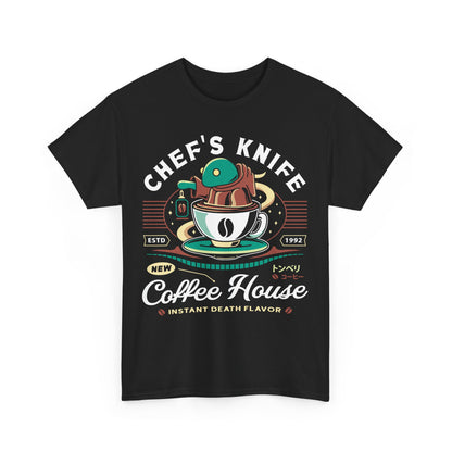 Chefs Knife Coffee Crest Unisex T-Shirt