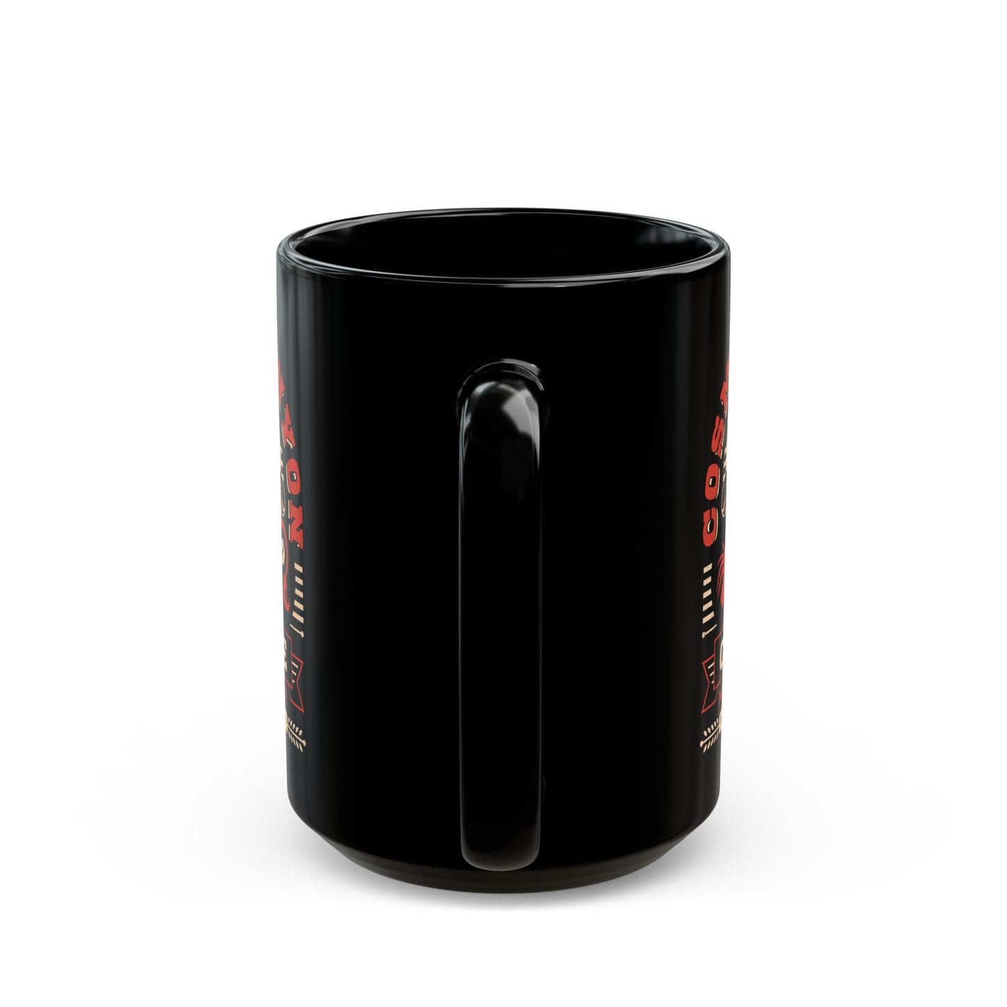 Cosmo Canyon Coffee Grunge Black Mug