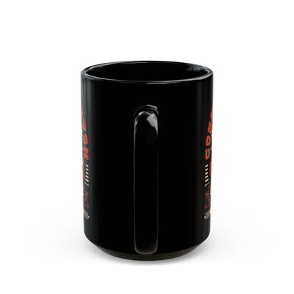 Cosmo Canyon Coffee Grunge Black Mug
