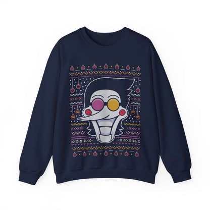 Spamton Ugly Sweater Crewneck Sweatshirt