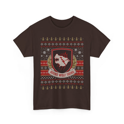 Hound Wolf Squad Christmas Unisex T-Shirt