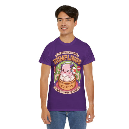 Pink Bean Dumplings Vintage Unisex T-Shirt