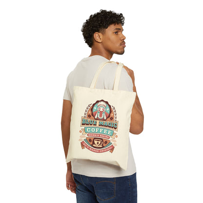 Quina Quen Coffee Vintage Canvas Tote Bag