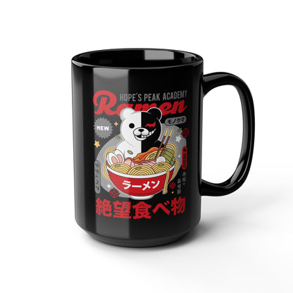 Hopes Peak Academy Ramen Black Mug