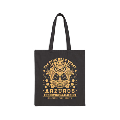 Arzuros Honey Vintage Crest Tote Bag