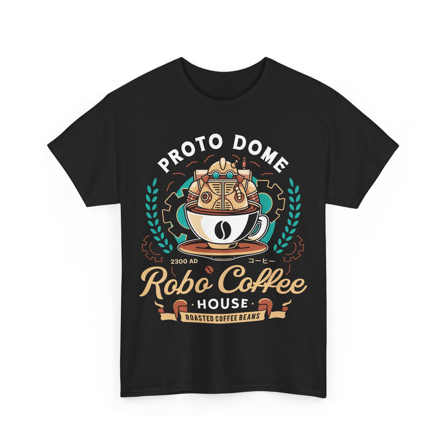 Proto Dome Robo Coffee Crest Unisex T-Shirt