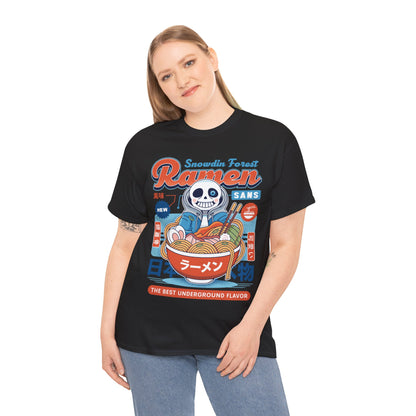 Snowdin Forest Ramen Vintage Unisex T-Shirt