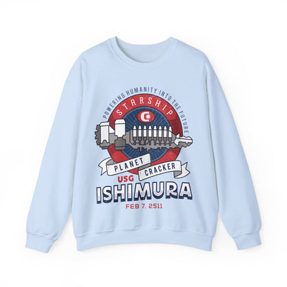 Ishimura Vintage Emblem Unisex Crewneck Sweatshirt