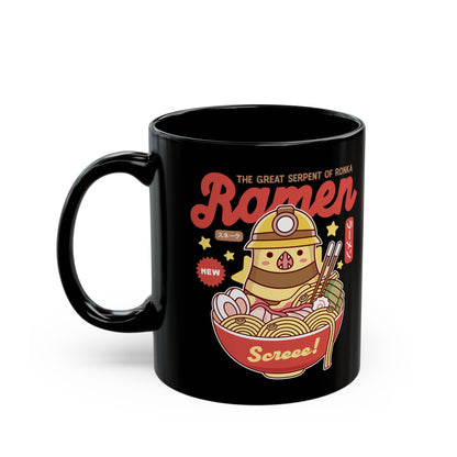 Serpent Of Ronka Ramen Black Mug