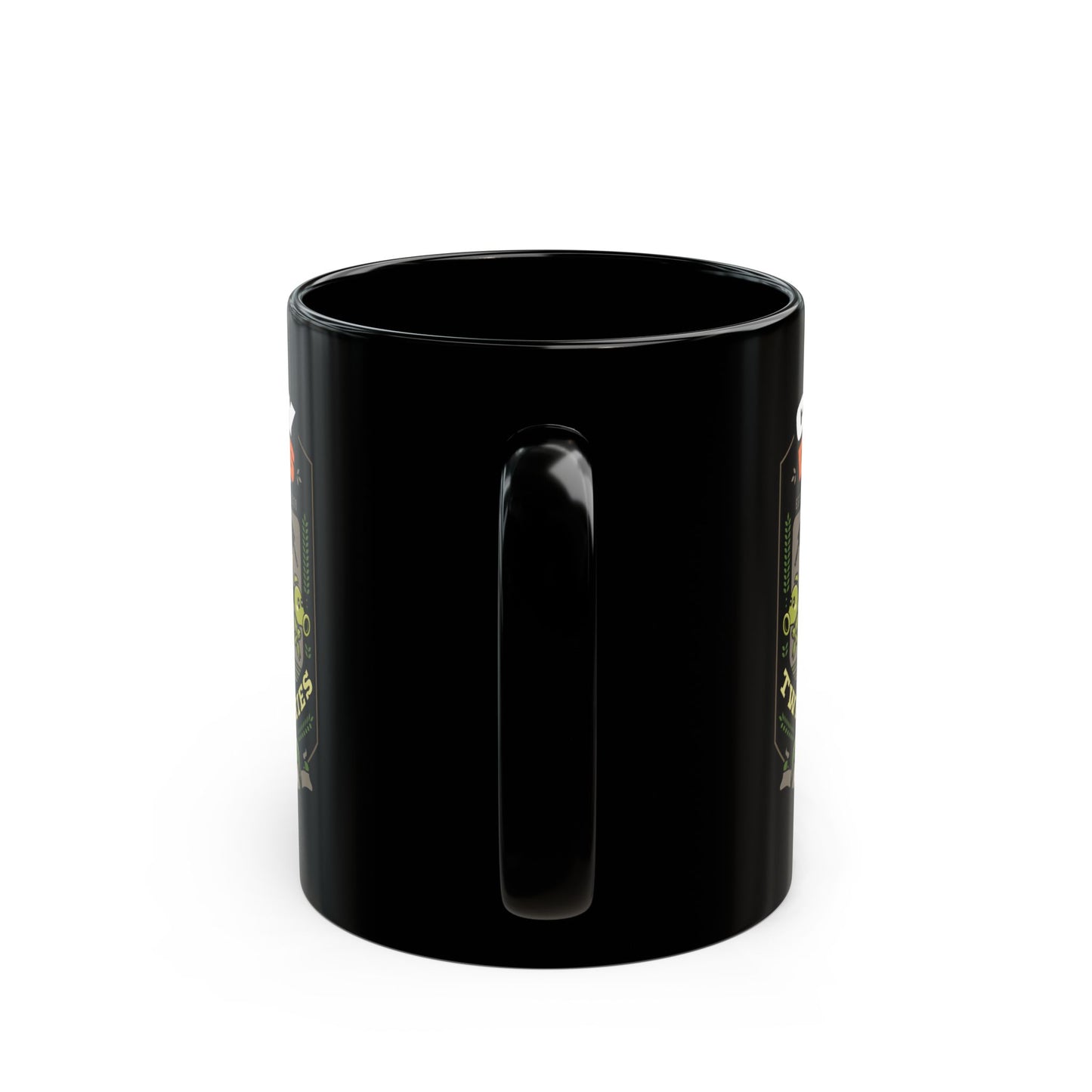 Crazy Dave Fertilizer Vintage Black Mug