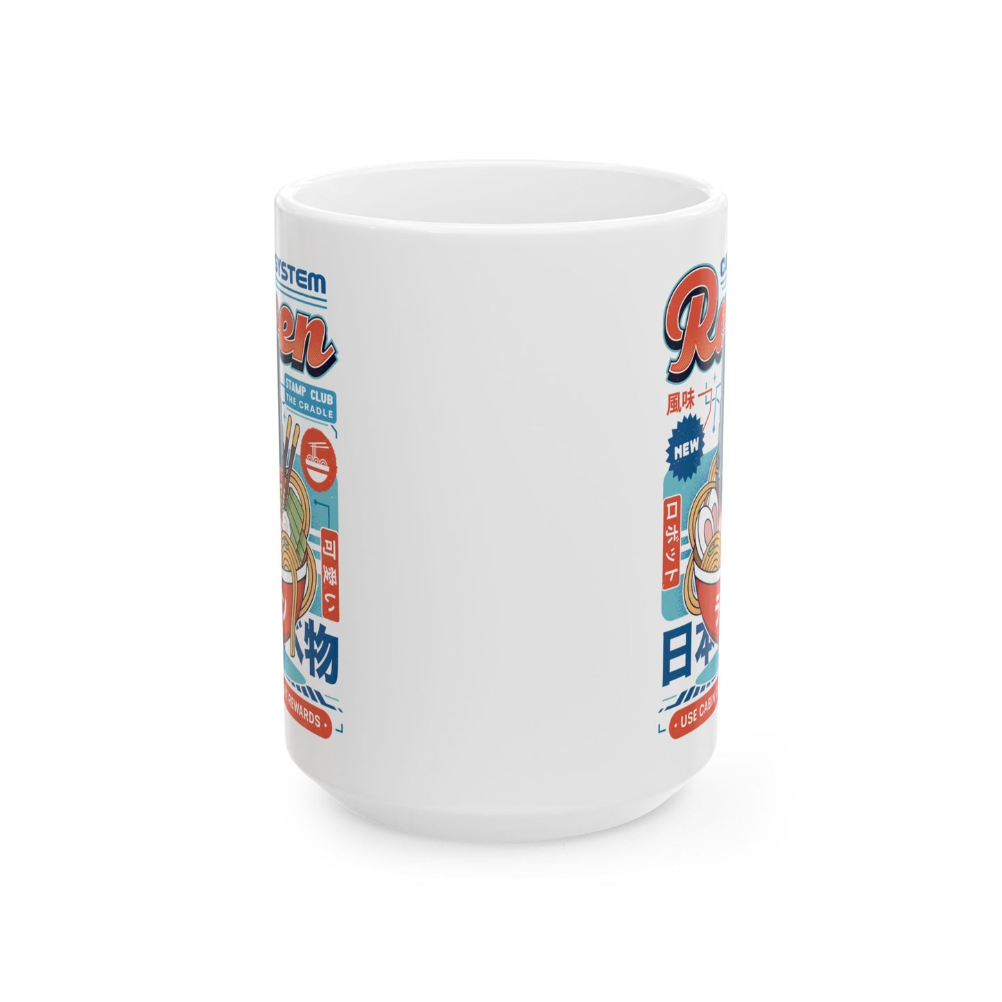 Cabin Coins Ramen Vintage Ceramic Mug