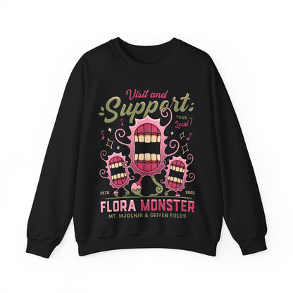 Support Geffen Field Flora Crewneck Sweatshirt