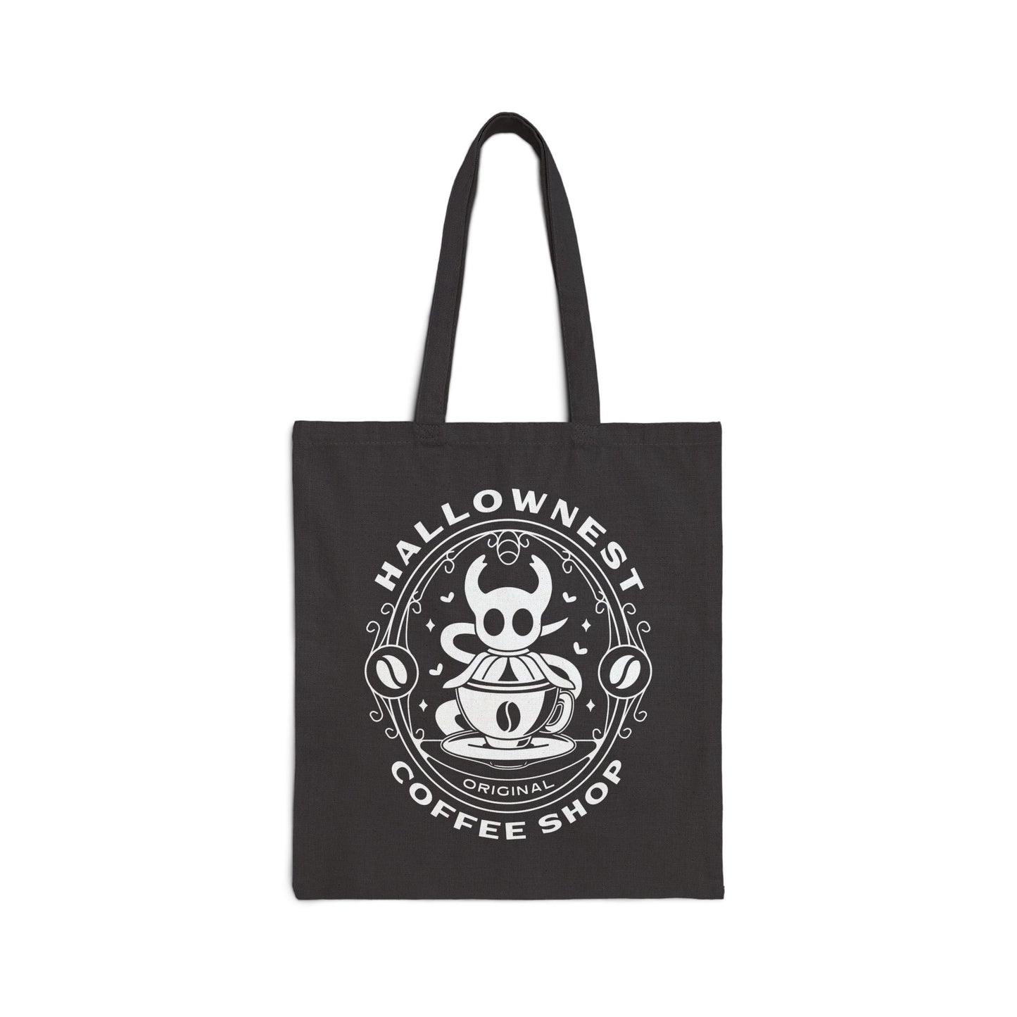 Hallownest Coffee Emblem Canvas Tote Bag