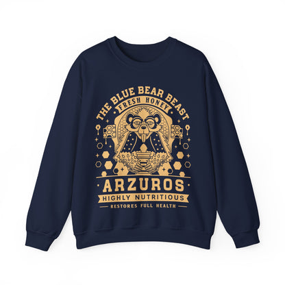 Arzuros Honey Vintage Crest Crewneck Sweatshirt