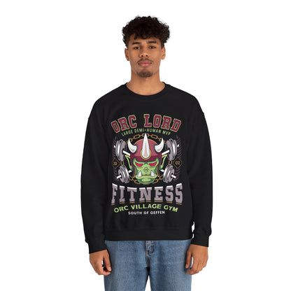Geffen Orc Village Fitness Unisex Crewneck Sweatshirt