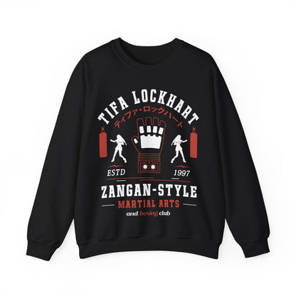 Tifa Lockhart Martial Arts Club Unisex Crewneck Sweatshirt