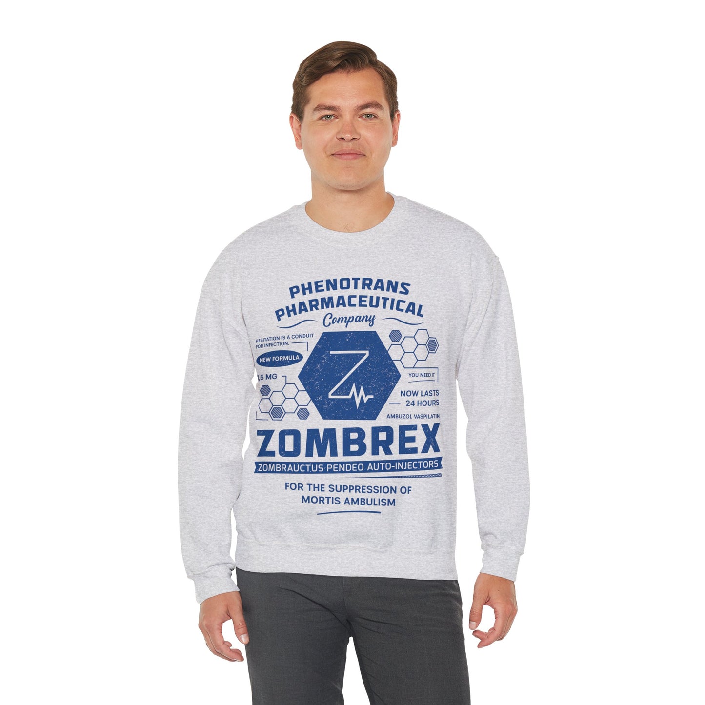 Zombrex Emblem Crewneck Sweatshirt