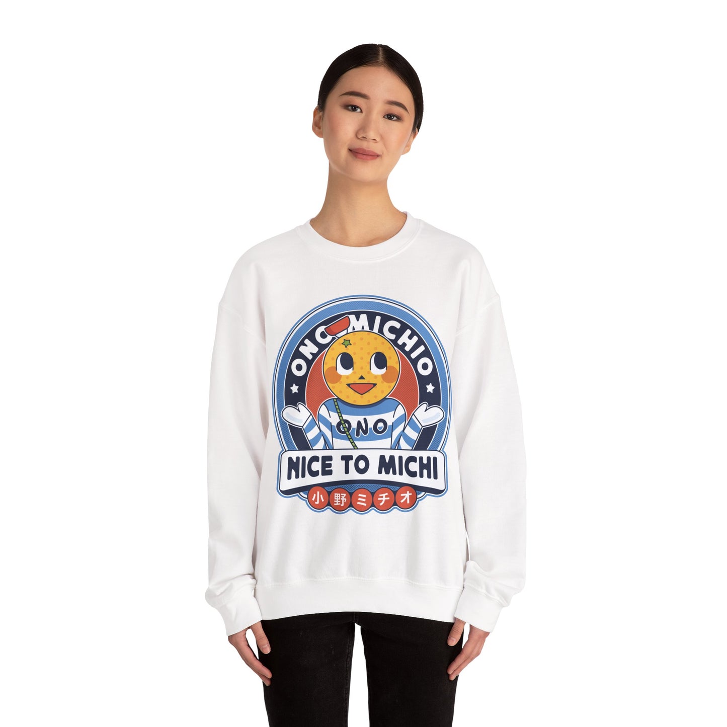 Ono Michio Vintage Emblem Crewneck Sweatshirt
