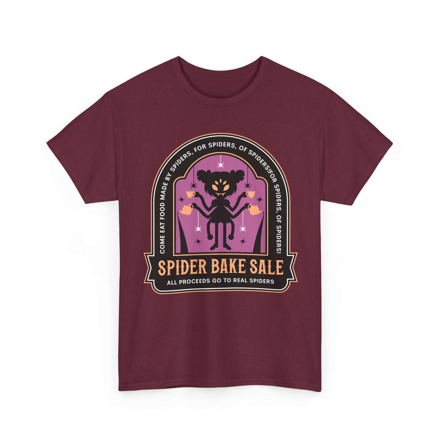 Spider Bake Sale Emblem Unisex T-Shirt
