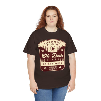 Oh Deer Diner Emblem Unisex T-Shirt
